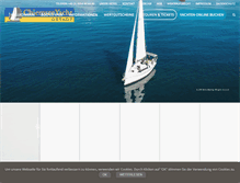Tablet Screenshot of chiemseeyacht.de